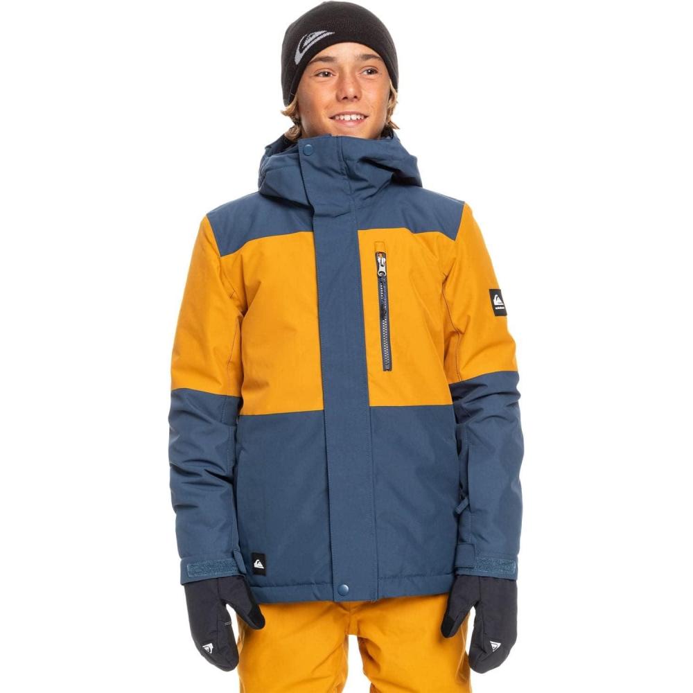 image:imageQuiksilver boys Little Mission 10k Grow System Snow JacketInsulated JacketInsignia Blue Block