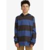 Quiksilver Boys (8-16) Classic, Comfortable Regular Fit Hoodie(Bayside Club/Blue Indigo Bayside Club)