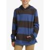 Quiksilver Boys (8-16) Classic, Comfortable Regular Fit Hoodie(Bayside Club/Blue Indigo Bayside Club)