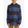 Quiksilver Boys (8-16) Classic, Comfortable Regular Fit Hoodie(Bayside Club/Blue Indigo Bayside Club)
