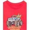 Quiksilver Boy’s All Terrain Short Sleeve Tee Shirt(Salsa 241)
