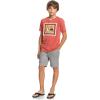 Quiksilver Boys Everyday Chino Light YTH Walk Shorts(Light Grey Heather (Sjsh))