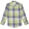 Quiksilver Boys Long Sleeve Flannel Shirt, Button Down Top, Stylish & Comfortable Fit(Winter Pear)