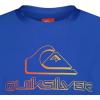 Quiksilver Boys Short Sleeve Rashguard Surf Shirt with UPF 50+ Sun Protection, Kid’s Swim Top(Nebulas Blue)