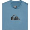 Quiksilver Boys Solid Streak Ss Youth Short Sleeve Surf Tee Shirt Rashguard(Provencial)