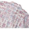 Quiksilver Mens Hawaiian Floral Surf Print Comfort Fit Button Down Shirt(Dusk Blue Doho Days)