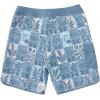 Quiksilver Men’s Standard After Surf Stretch Volley Swim Trunk Bathing Suit(Ensign Blue)