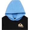 Quiksilver boys Boy’s Omni Logo Block Pullover Hoodie Sweatshirt Boy(Black 234)