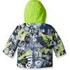 Quiksilver boys Little Mission 10k Grow System Snow JacketInsulated Jacket(Black Construction)