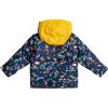 Quiksilver boys Little Mission 10k Grow System Snow JacketInsulated Jacket(Blue Snow Aloha)
