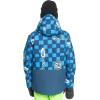 Quiksilver boys Little Mission 10k Grow System Snow JacketInsulated Jacket(French Blue Retro (Block))