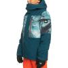 Quiksilver boys Little Mission 10k Grow System Snow JacketInsulated Jacket(Resin Tint Majolica Blue (Block))