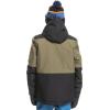 Quiksilver boys Little Mission 10k Grow System Snow JacketInsulated Jacket(True Black (Block))
