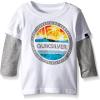 Quiksilver Baby Boys Filled In Long Sleeve Top(White)