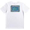 Quiksilver Boys (8-16) Classic Regular Fit Tees(Radical Roots/White)