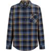 Quiksilver Boys Long Sleeve Flannel Shirt, Button Down Top, Stylish & Comfortable Fit(Eclipse Porter)