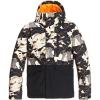 Quiksilver boys Little Mission 10k Grow System Snow JacketInsulated Jacket(Flame Nature Abstrakt (Block))