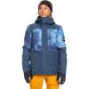 Quiksilver boys Little Mission 10k Grow System Snow JacketInsulated Jacket(Insignia Blue Quiet Storm (Block))