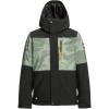 Quiksilver boys Little Mission 10k Grow System Snow JacketInsulated Jacket(Spray Camo Laurel Wreath)