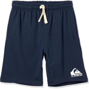 Quiksilver Boy’s Easy Day Youth Elatic Waist Fleece Short(Dark Navy 241)