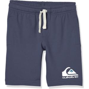 Quiksilver Easy Day Boy Elatic Waist Fleece Short(Dark Navy 241)