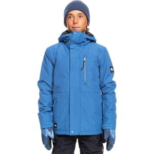 Quiksilver boys Little Mission 10k Grow System Snow JacketInsulated Jacket(Bright Cobalt)