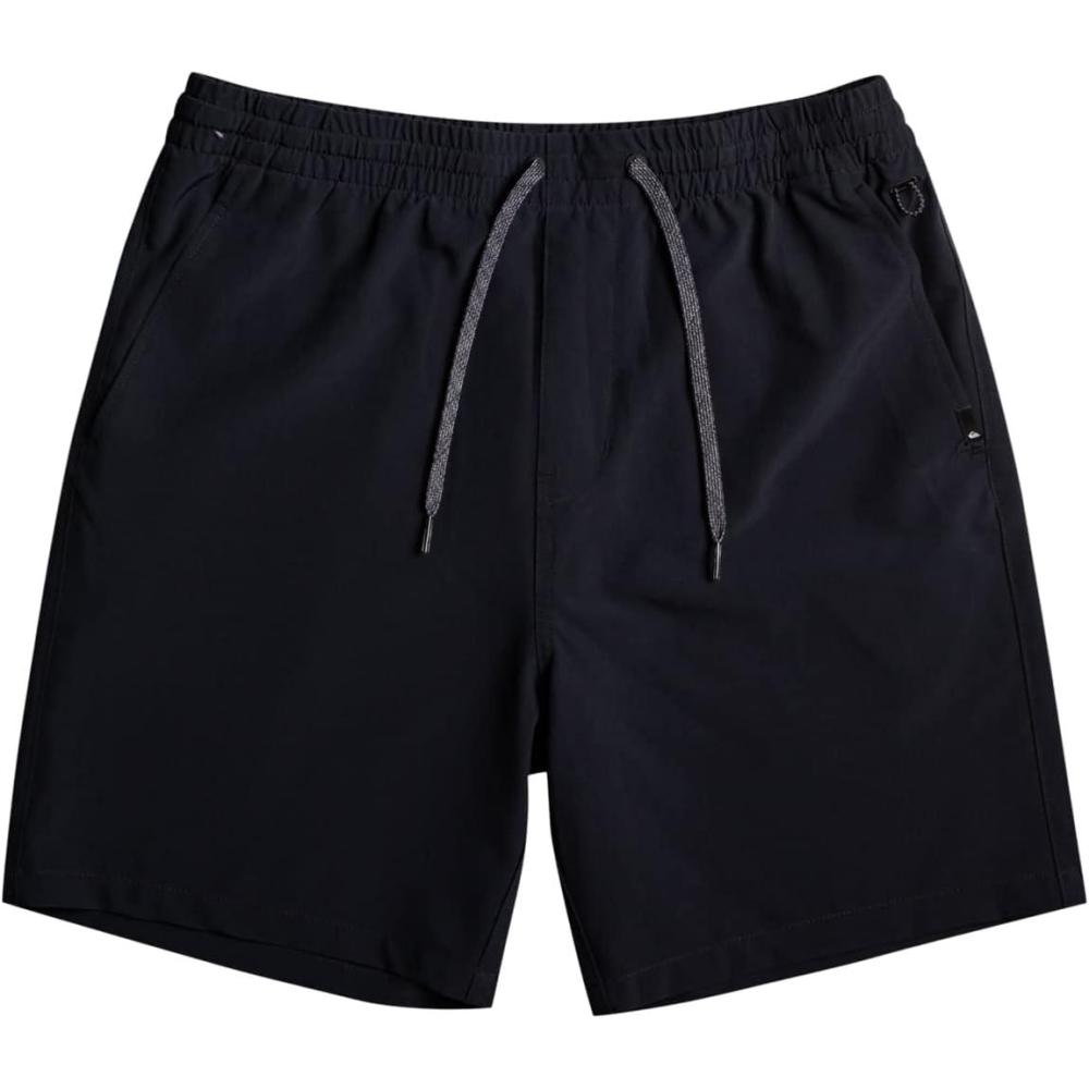 image:imageQuiksilver Boys 816 Amphibian 18 Hybrid ShortsBlack Ocean Elastic