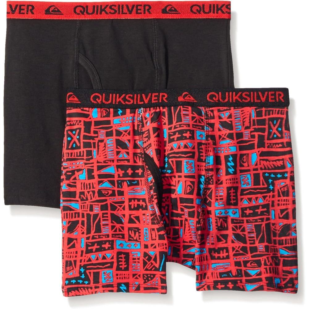 image:imageQuiksilver Little Boys Mixed Print Boxer Brief Pack of 2Mixed Print