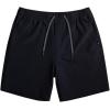 Quiksilver Boys (8-16) Amphibian 18″ Hybrid Shorts(Black (Ocean Elastic))