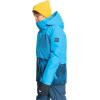Quiksilver Silvertip Kids Jacket Brilliant Blue Parafinum Sz L (14)