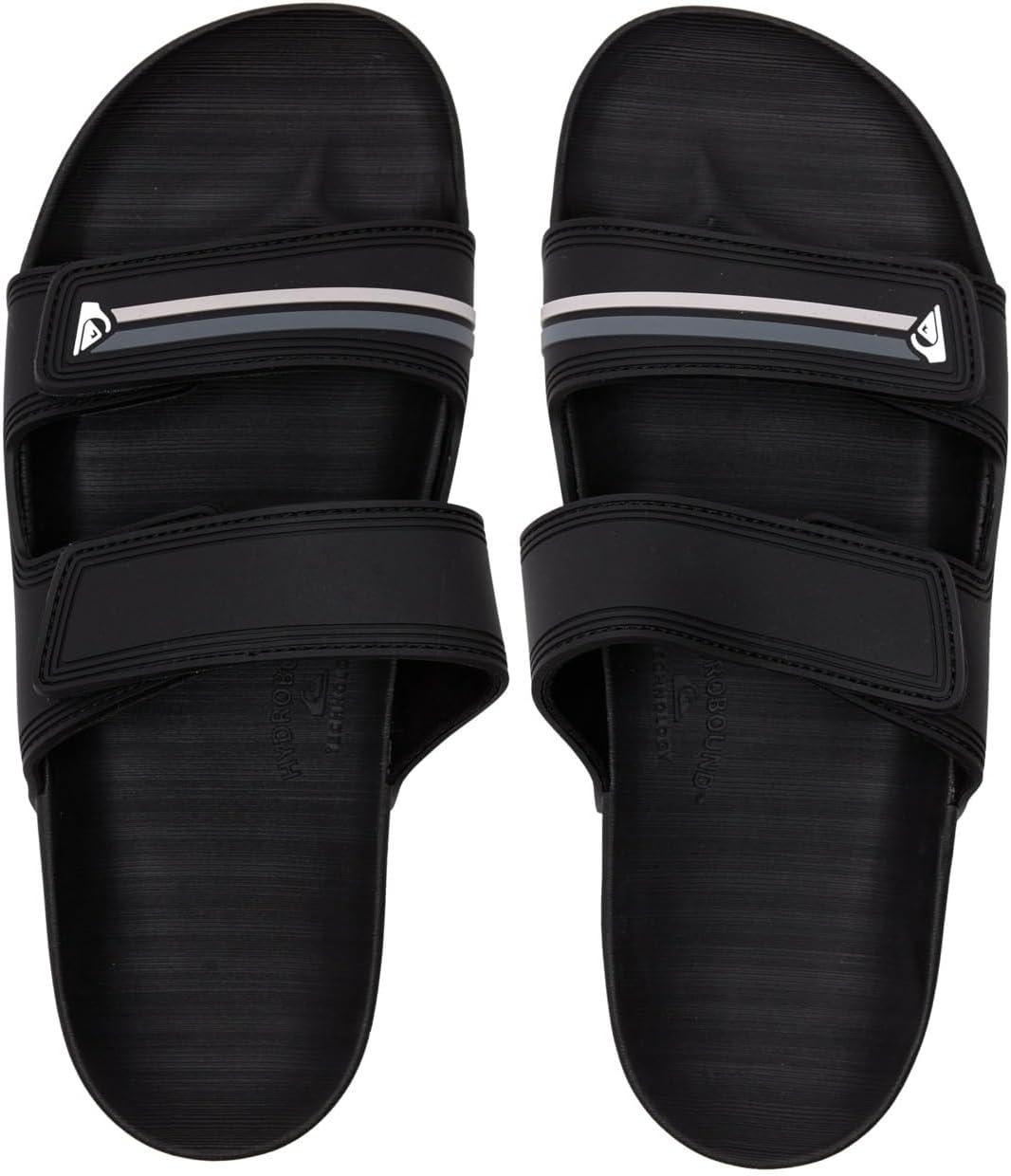 image:imageQuiksilver Herren Rivi Slide Adjust Ii SandaleBlack Grey Black