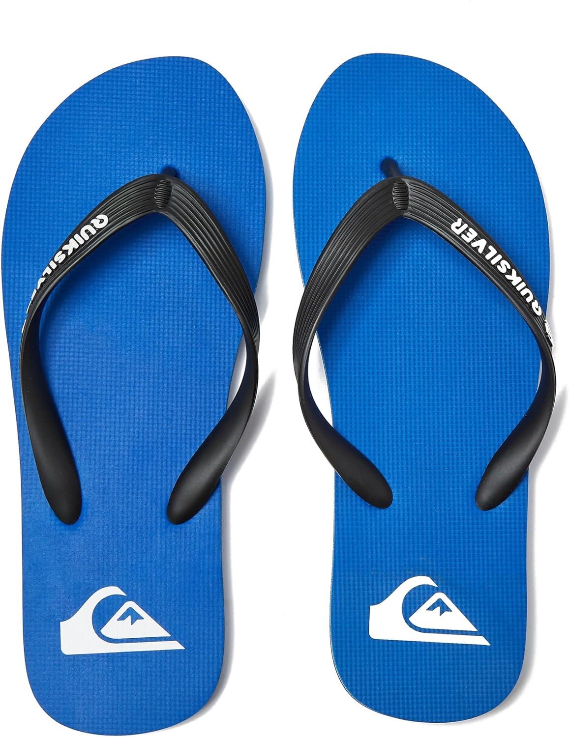 image:imageQuiksilver Molokai Flip Flops for Men Athletic Mens Sandals Size 6 to 16 Thong Mens Slides BlackBlueBlack 15