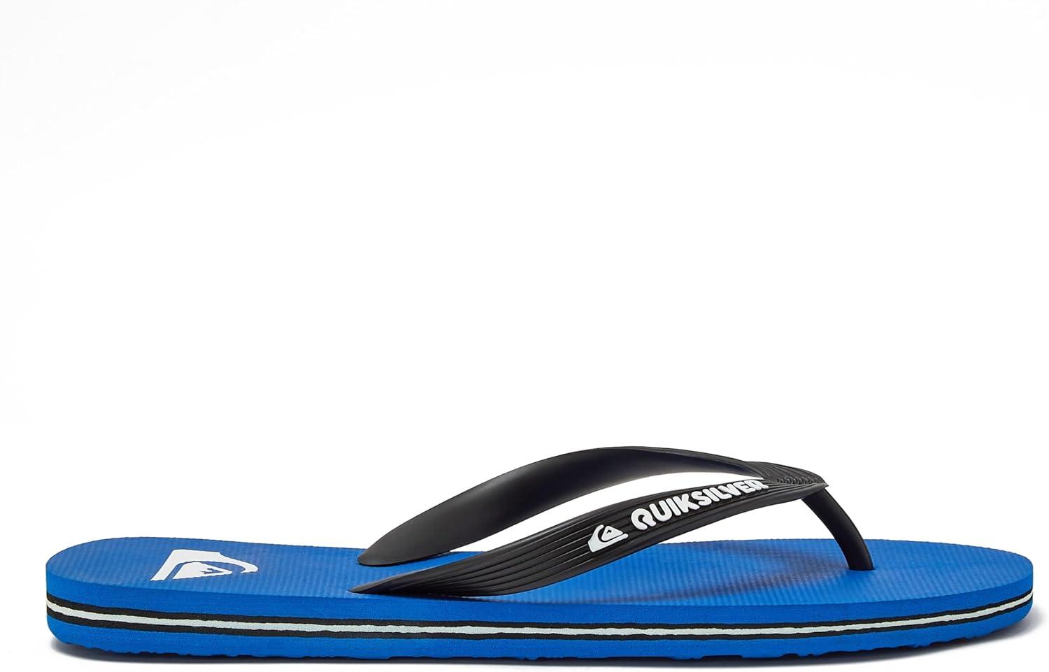 image:imageQuiksilver Molokai Flip Flops for Men Athletic Mens Sandals Size 6 to 16 Thong Mens Slides BlackBlueBlack 15