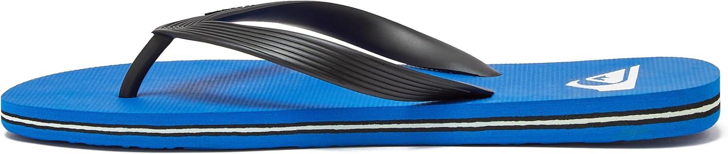 image:imageQuiksilver Molokai Flip Flops for Men Athletic Mens Sandals Size 6 to 16 Thong Mens Slides BlackBlueBlack 15