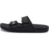 Quiksilver Herren Rivi Slide Adjust Ii Sandale(Black Grey Black)