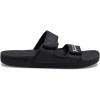 Quiksilver Herren Rivi Slide Adjust Ii Sandale(Black Grey Black)