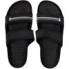 Quiksilver Herren Rivi Slide Adjust Ii Sandale(Black Grey Black)