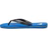 Quiksilver Molokai Flip Flops for Men, Athletic Mens Sandals, Size 6 to 16 Thong Mens Slides, Black/Blue/Black, 15