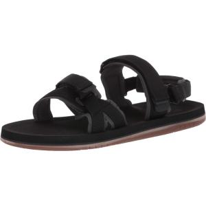 Quiksilver Men’s Caged Oasis Ii Sandal(Black/Grey/Brown)