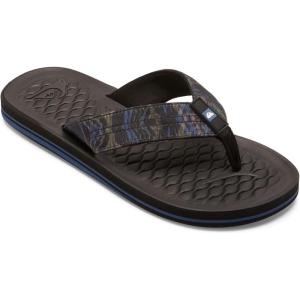 Quiksilver Men’s Lanai 3 Point Sandal Flip Flop(Black 6 233)