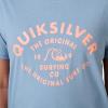 Quiksilver Women’s Logo Classic Graphic T-Shirt(Deep Sea)