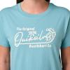 Quiksilver Women’s Reminisce Classic Graphic T-Shirt(Cameo Blue)