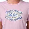 Quiksilver Women’s Retro Diamond Classic Graphic T-Shirt(Pale Orchid)