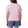Quiksilver Women’s Retro Diamond Classic Graphic T-Shirt(Pale Orchid)