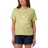Quiksilver Women’s Radical Times Classic Graphic T-Shirt(Fern)