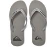 Quiksilver Molokai Flip Flops for Men, Athletic Mens Sandals, Size 6 to 16 Thong Mens Slides(Grey/Grey/Grey)