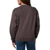 Women’s Zuma Wave Crewneck Sweatshirt(Off Black)