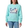 Women’s Tropics Runaway Crewneck Sweatshirt(Aqua)