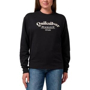 Women’s Beach Club Crewneck Sweatshirt(Black)