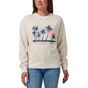 Women’s Tropics Runaway Crewneck Sweatshirt(Off-white)